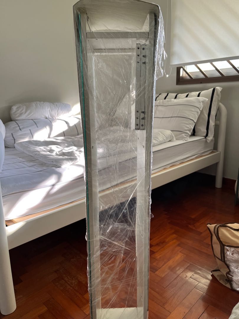 IKEA wall mirror with shelving, Furniture & Home Living, Home Decor