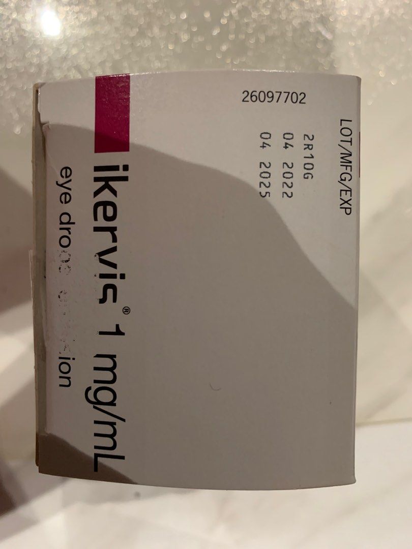 Ikervis eye drop, Beauty & Personal Care, Vision Care on Carousell