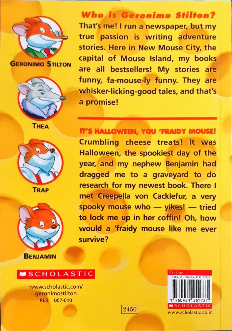 its halloween you fraidy mouse