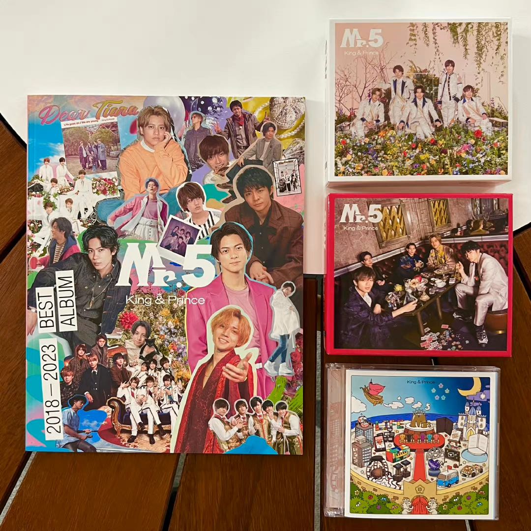 J家King & Prince album Mr.5 【初回限定盤A/初回限定盤B/通常盤】專輯 