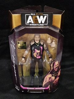 Jazwares AEW 1/3000 ShopAEW Exclusive Chris Jerico Unrivaled Collection #01 BNIB! WWE Elite Legends.