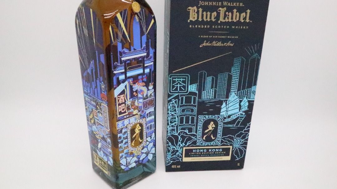Johnnie Walker Blue Label Scotch Whisky Hong Kong Edition Johnnie Walker Blue Label Scotch Whisky Hong Kong Edition