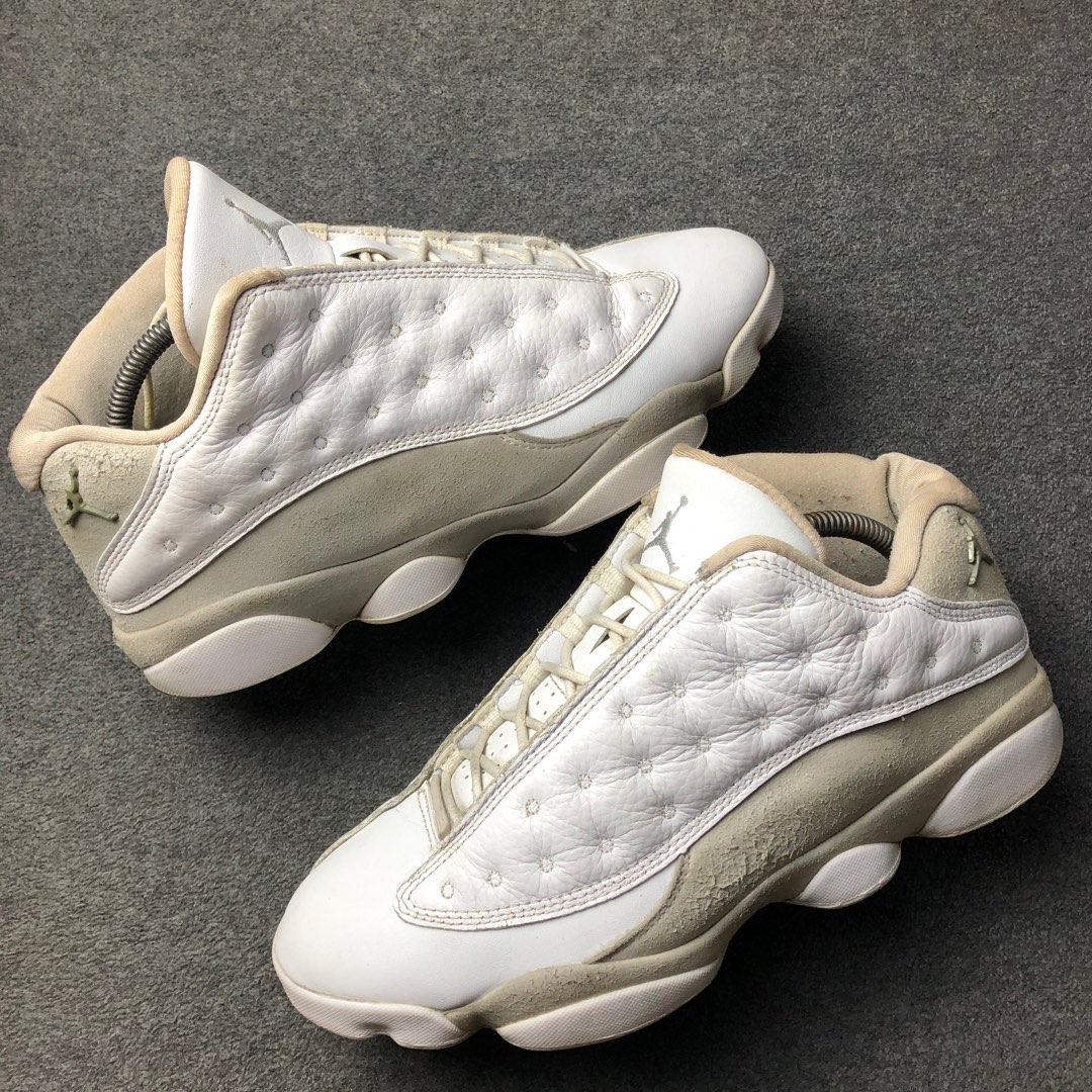 Air jordan 13 low pure online platinum