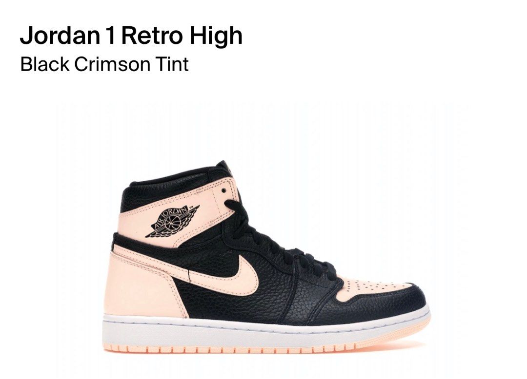 Air jordan hotsell 1 black crimson