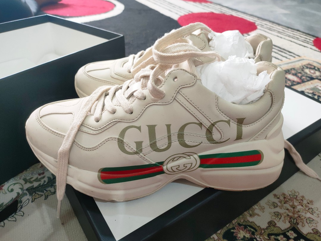 Kasut Gucci original, Women's Fashion, Footwear, Sneakers on Carousell