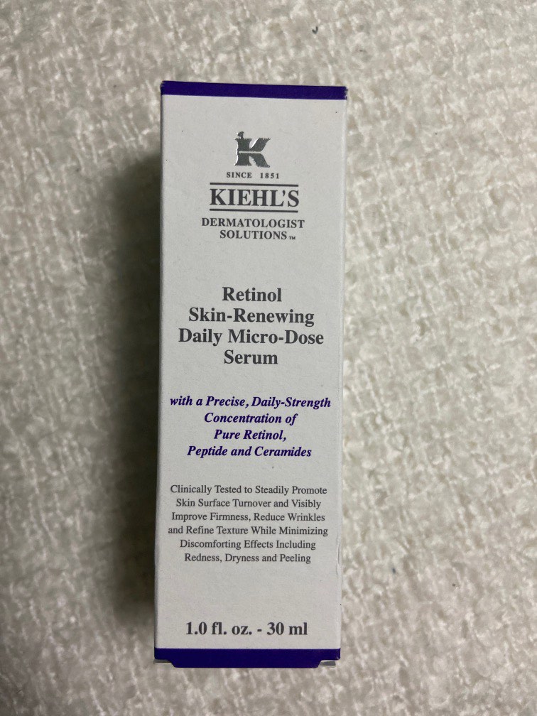 KIEHL'S Retinol SkinRenewing Daily MicroDose Serum, Beauty & Personal