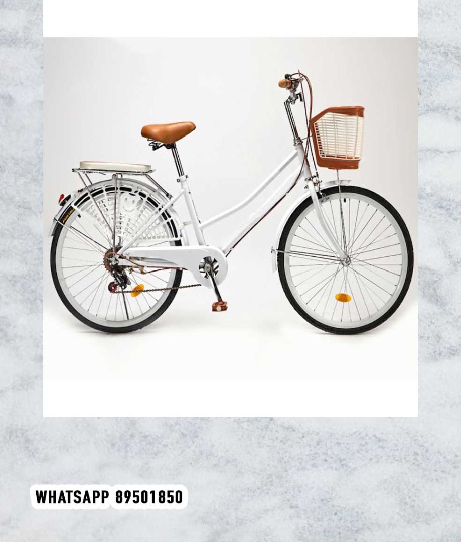 Womens classic bike with basket deals