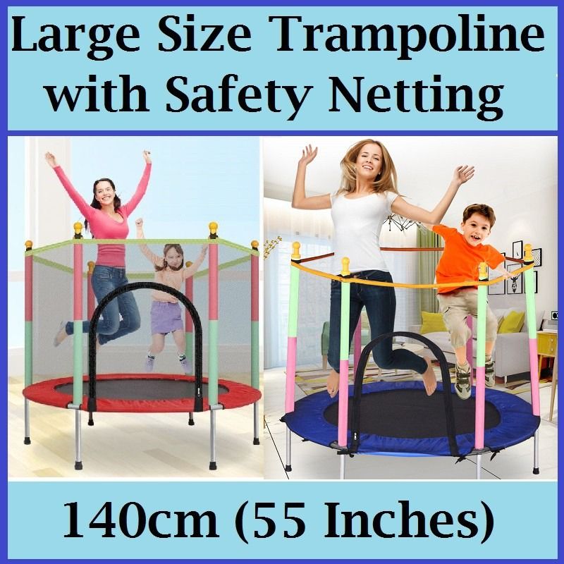 Large discount size trampoline