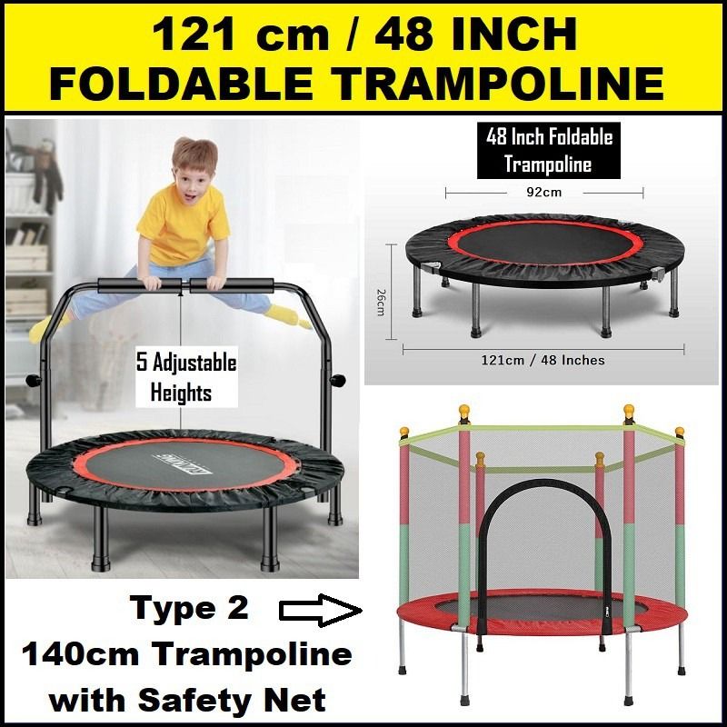 Large shop size trampoline