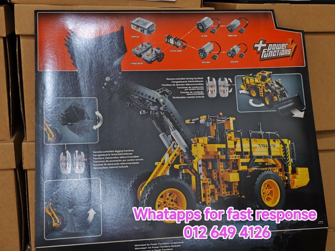 Remote controlled volvo 2025 l350f wheel loader