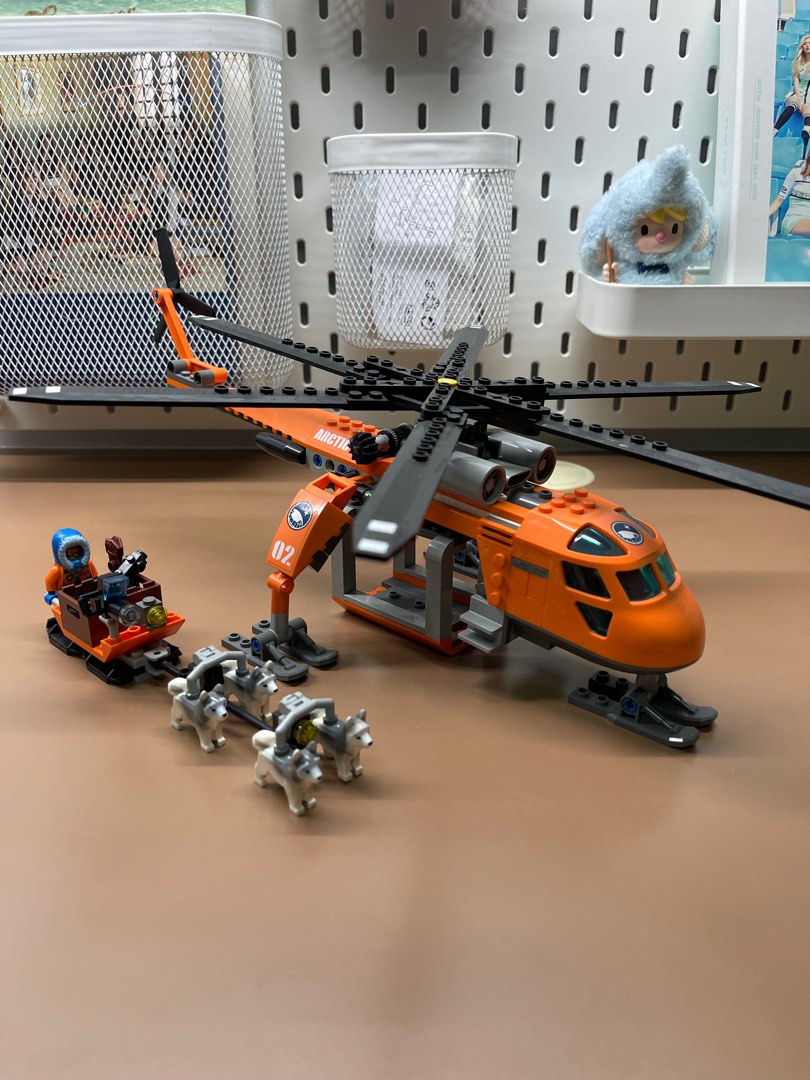 Lego city orange helicopter sales