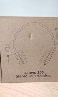 Lenovo 100 Stereo USB Headset