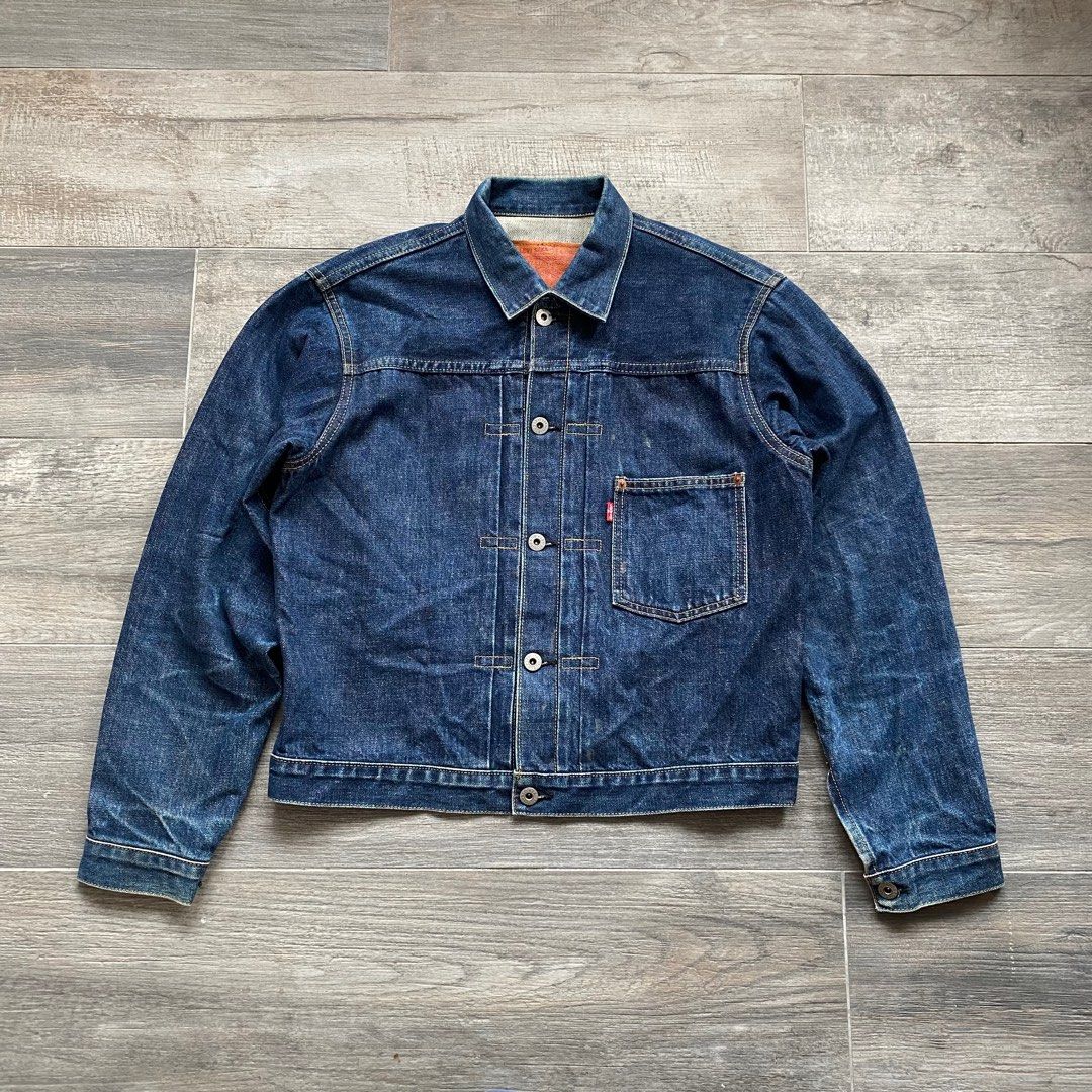 LEVIS BIG E 506 TYPE 1 DENIM JACKET VINTAGE BUCKLE BACK JAPAN