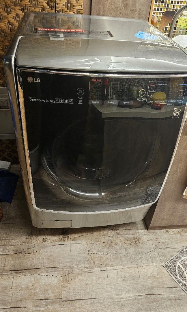 LG fully automatic washing machine, TV & Home Appliances, Washing