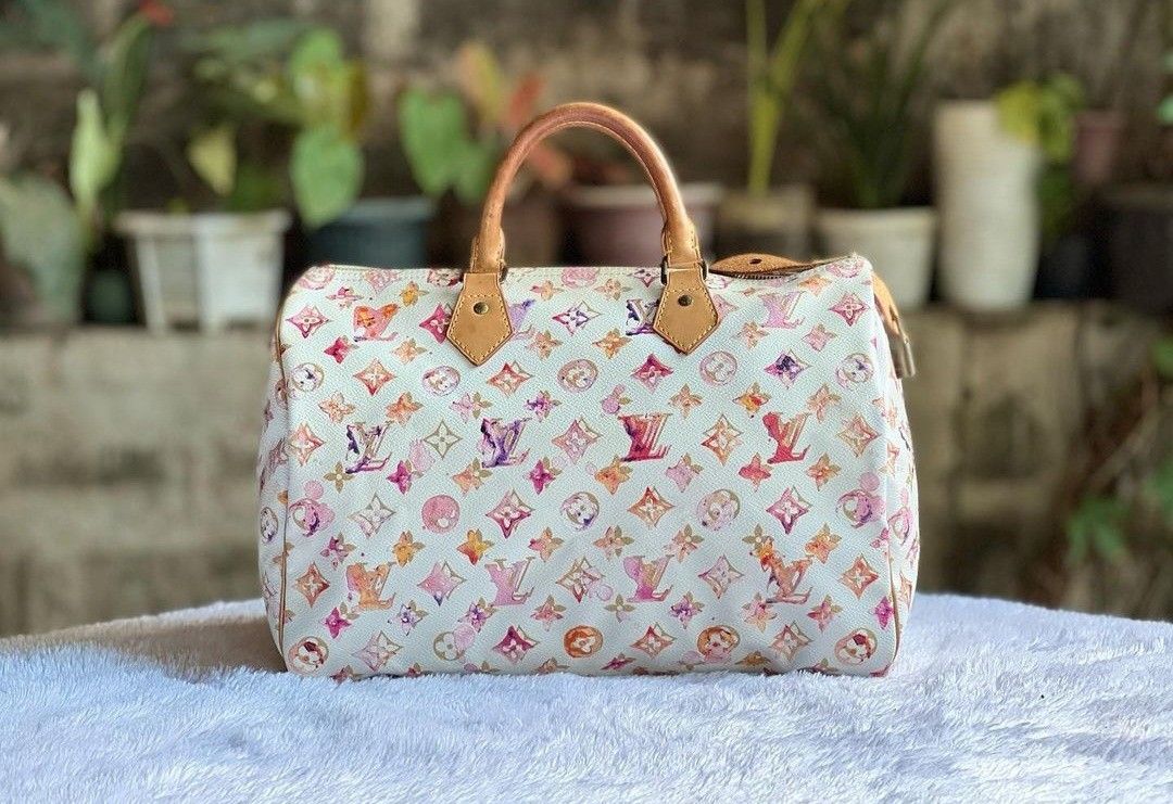 Authentic Lv watercolor, Luxury, Bags & Wallets on Carousell