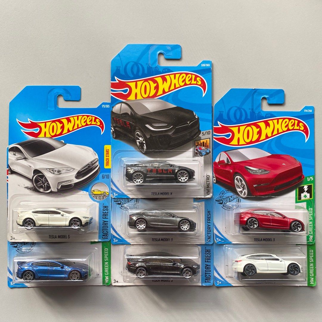Hot wheels top model s