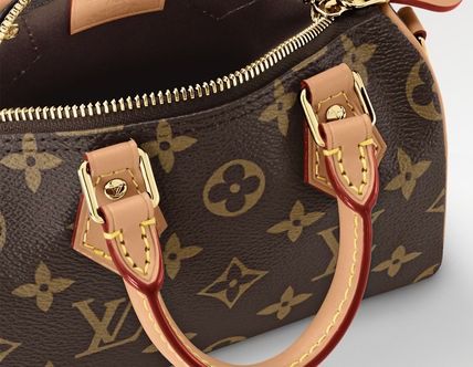 Louis Vuitton Nano Speedy Monogram Canvas Brown