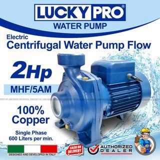 LUCKY PRO Italy 2HP 2"x2" Centrifugal Pump/Electrical Water Pump (MHF/5AM) *LIGHTHOUSE ENTERPRISE*