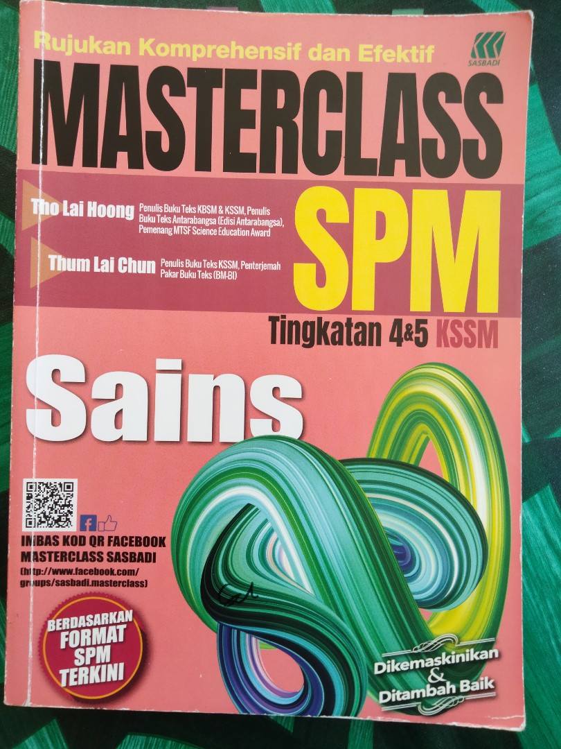 Masterclass Spm Sains Hobbies And Toys Books And Magazines Textbooks On