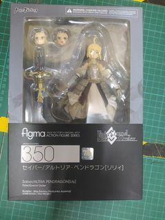 Max Factory Figma 350 Fate Saber Lily Altria Pendragon (Used with Box)