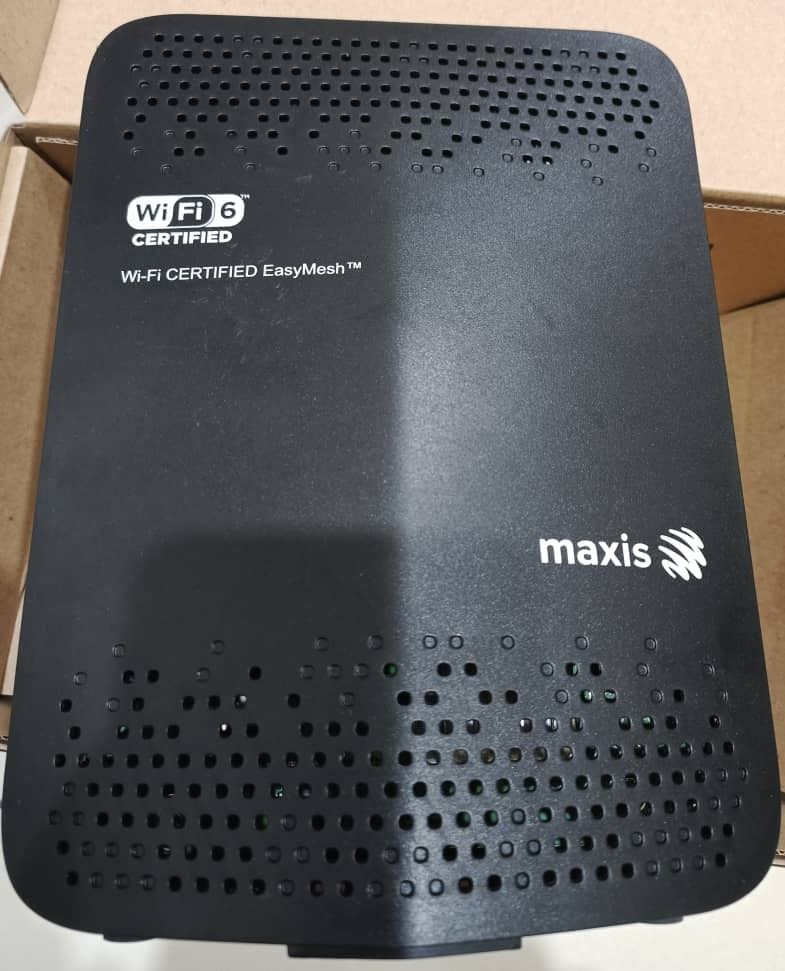 Maxis EasyMesh Wifi6 Router, Computers & Tech, Parts & Accessories ...