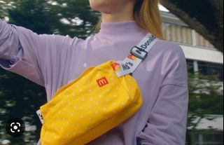 Mcdonald’s Burger Bag (Yellow)