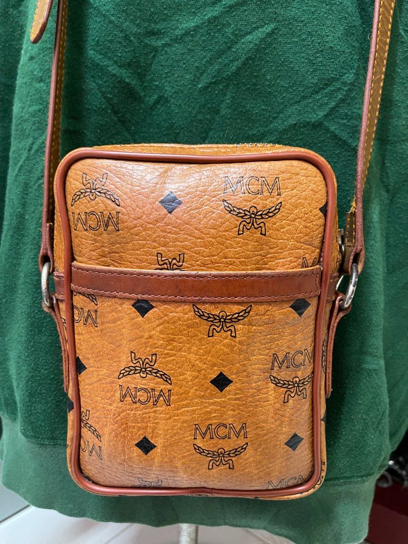 Mcm vintage sling bag, Men's Fashion, Bags, Sling Bags on Carousell