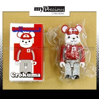 Medicom Bearbrick Be@rbrick 100% CroKuma Japanese Red Cross Society Uniform 2014