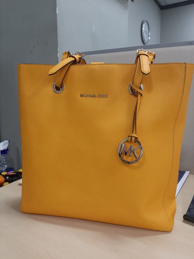 Michael Kors Yellow Shoulder Bag Womens Fashion Bags  Wallets Shoulder  Bags on Carousell
