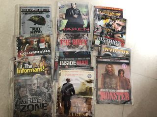 Movie DVDs bundle A