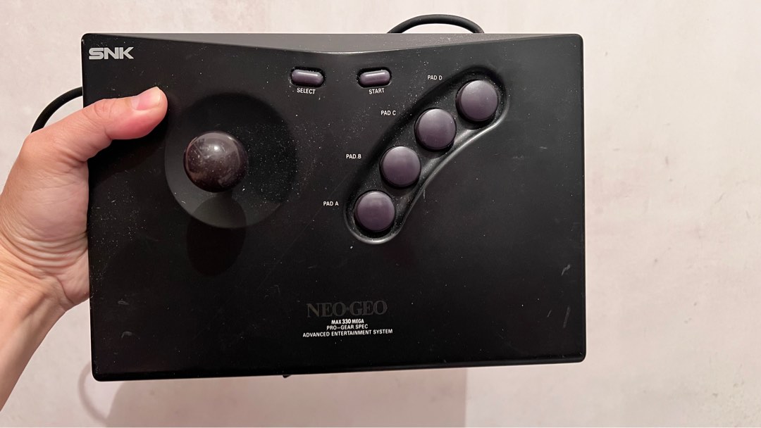 NeoGeo AES Joystick Controller, 電子遊戲, 遊戲機配件, 手掣- Carousell