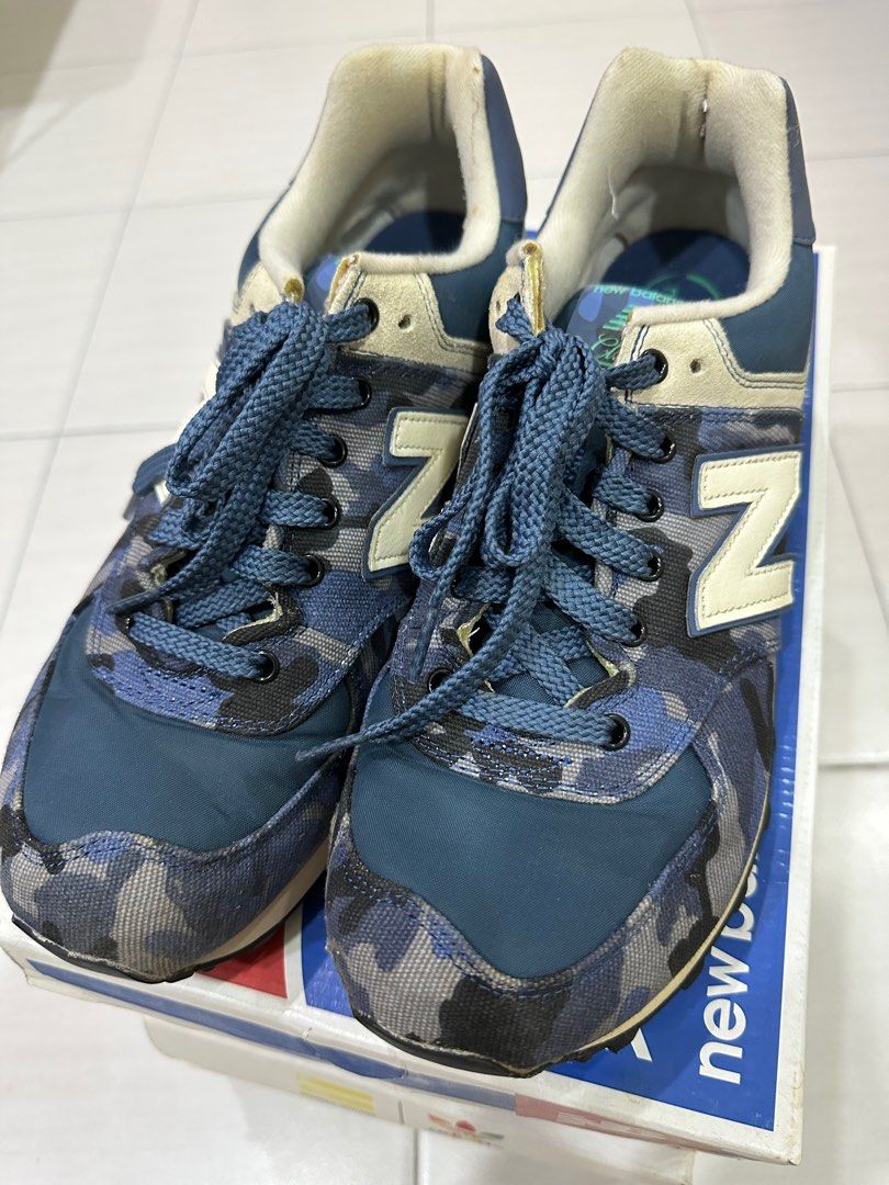 New balance 574 2025 blue camo