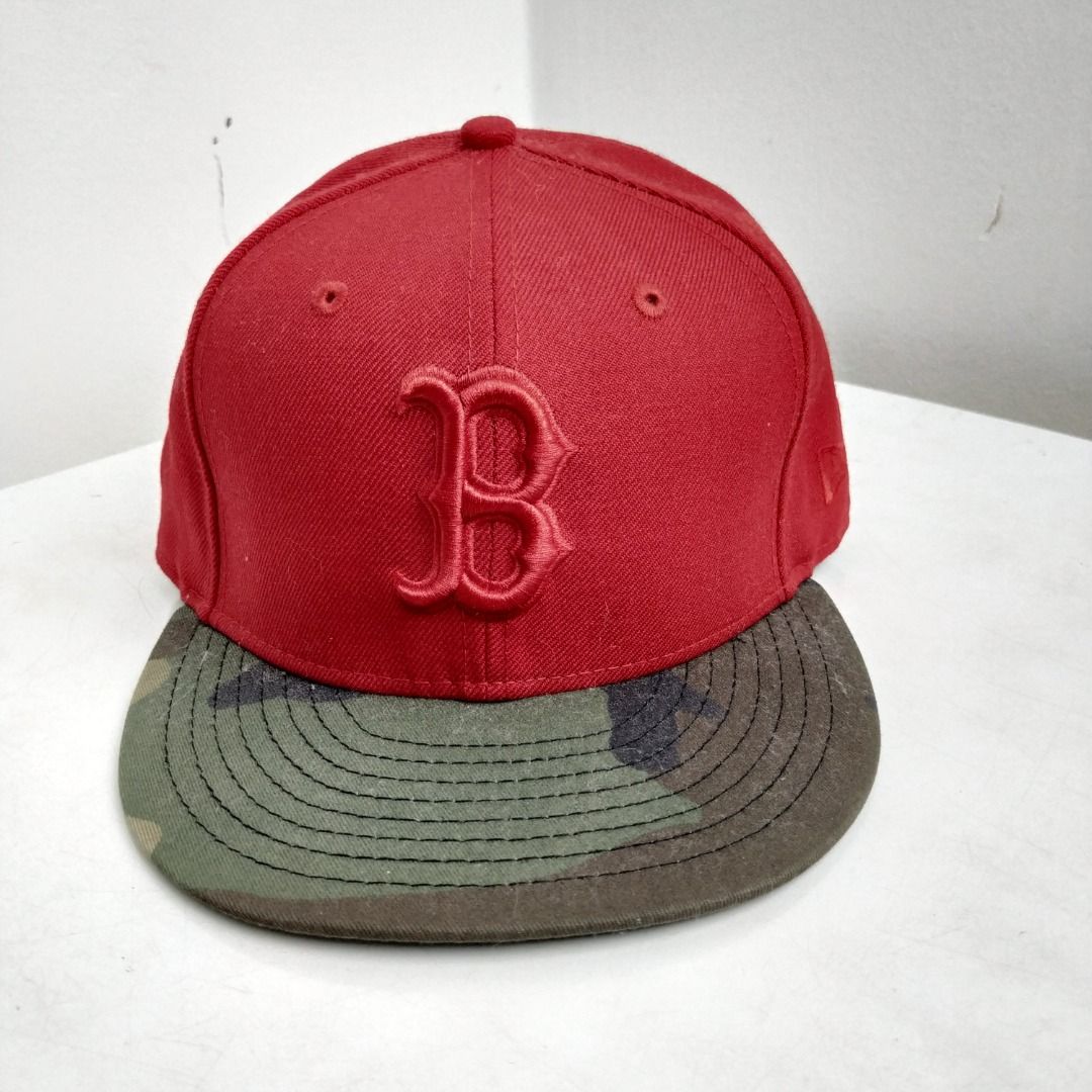 NEW ERA BOSTON TEAM WHITE SOX RED CAMO COLOR LIMITED EDITION COLOR