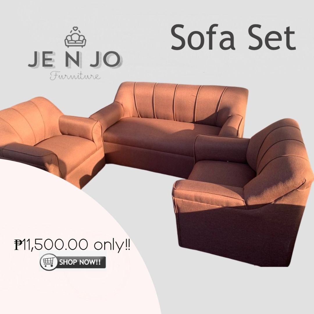 New Sofa Sets made from Uratex Foam & Solid Wood Frame, Furniture