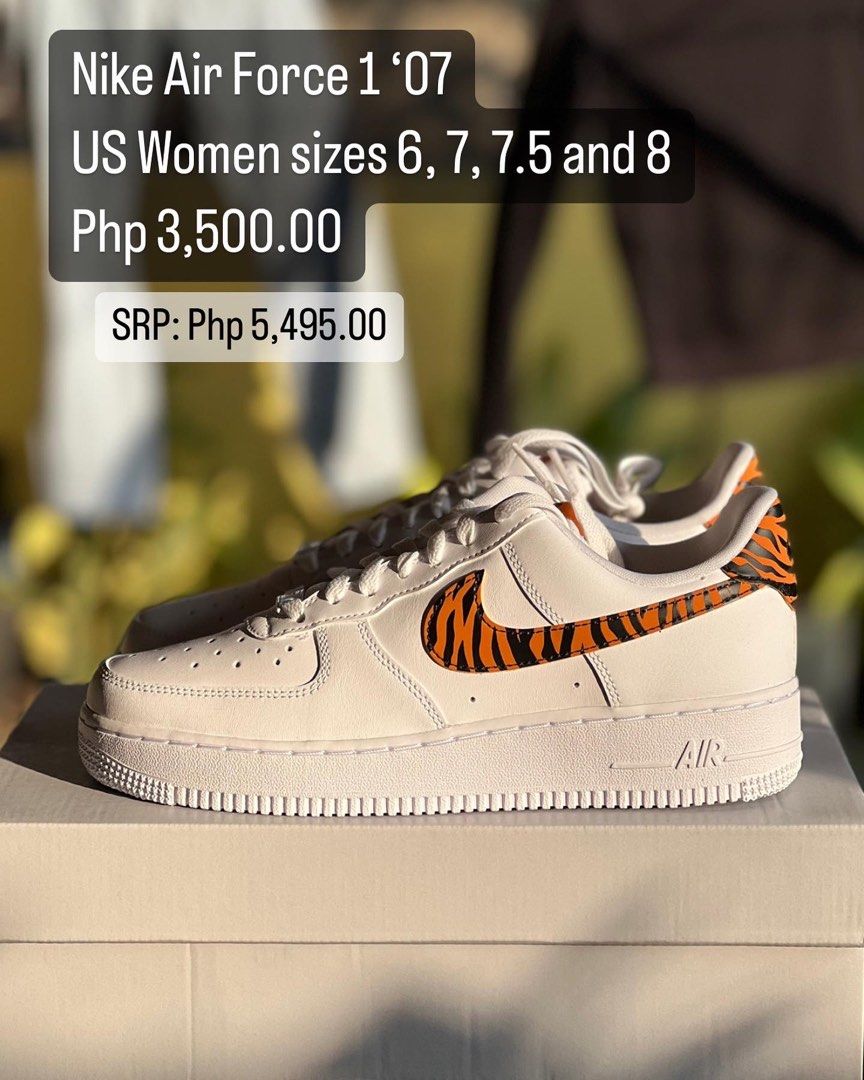 womens air force 1 sizing