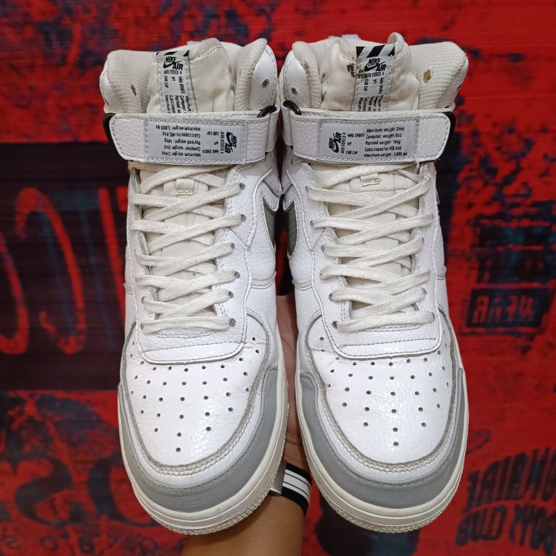 nike air force 1 high under construction white