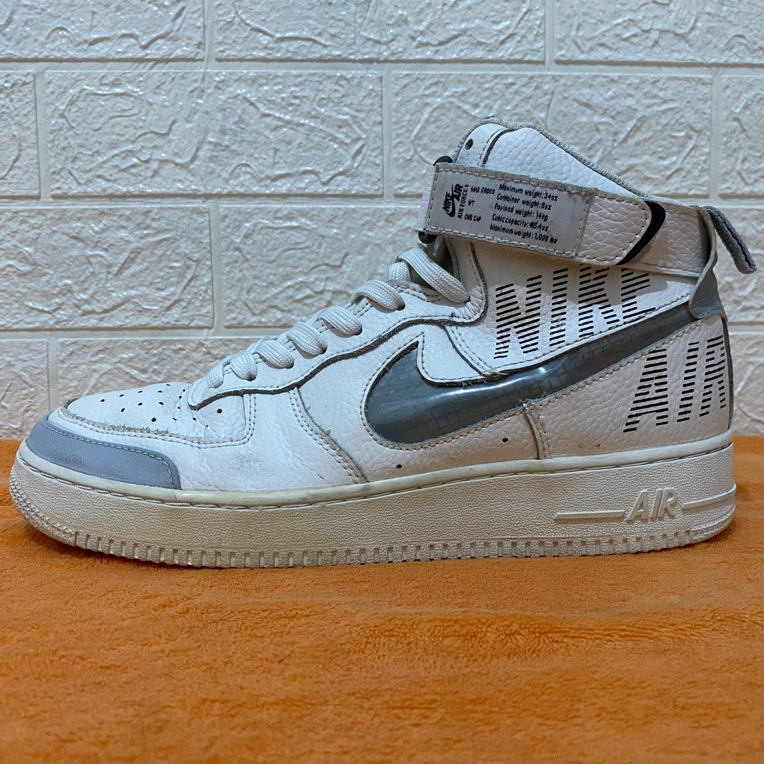 nike air force 1 high under construction white