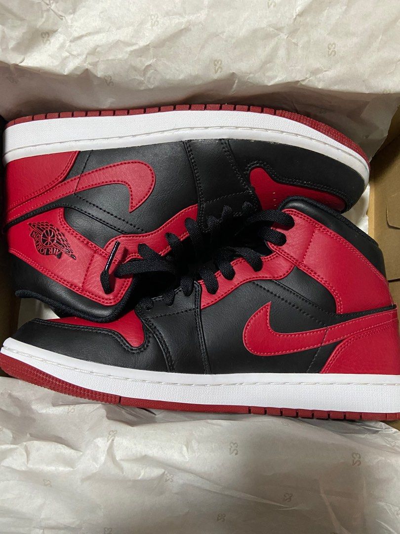 nike air jordan 1 mid bred