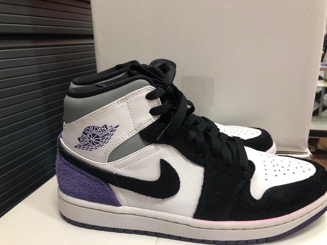 Air jordan 1 clearance mid se purple