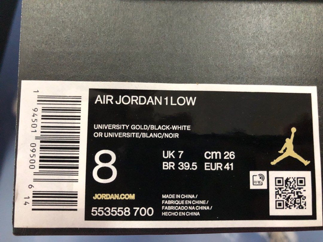 aj1 university gold