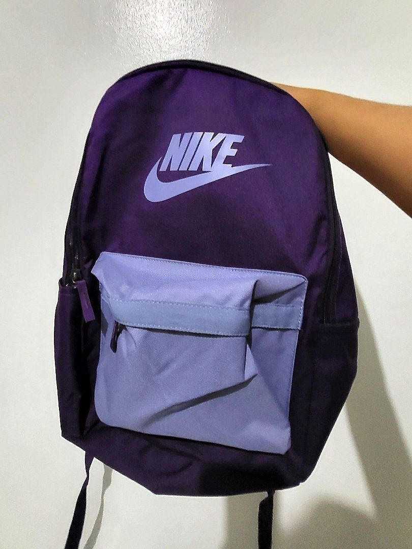 Purple nike 2025 bag
