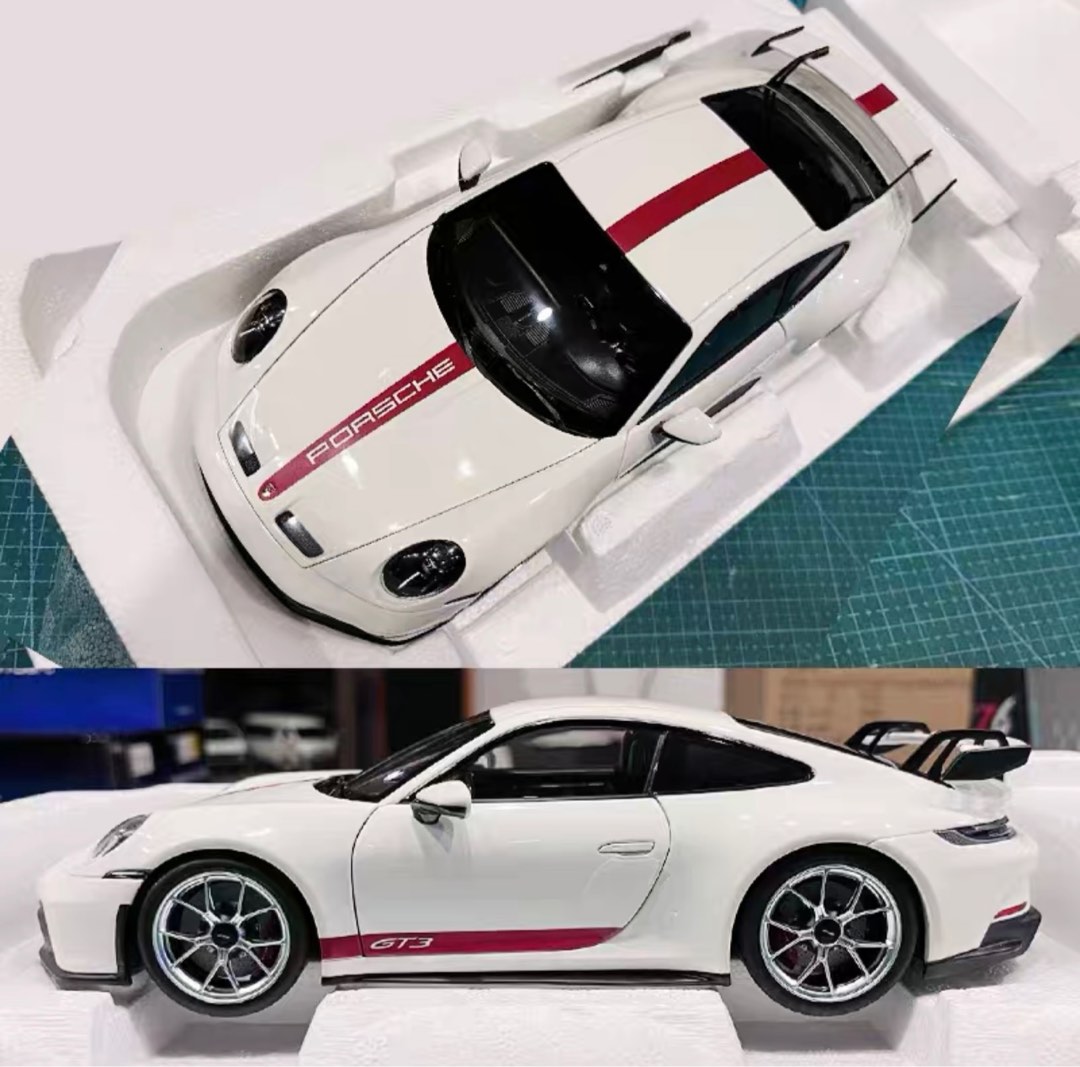 △入手困難！白！NOREV 1/18 ポルシェ 押す Porsche 911 992 GT3 2021 新品