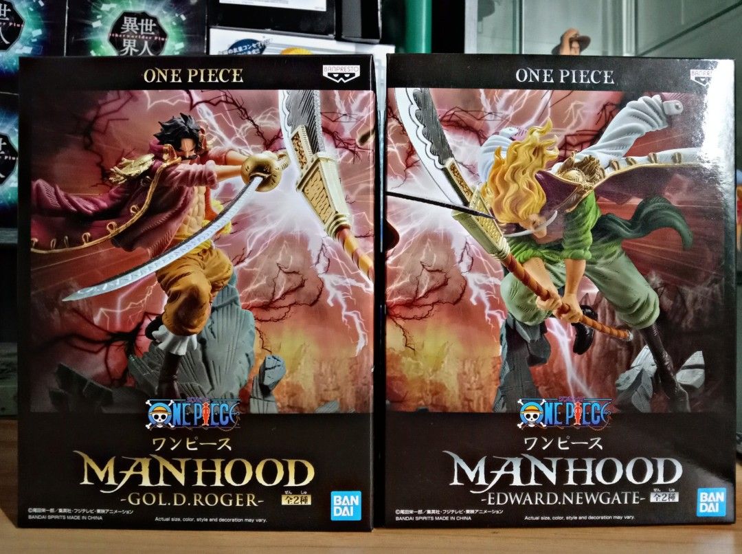 Banpresto One Piece Manhood Gol D. Roger (Ver.A) Statue - collectorzown