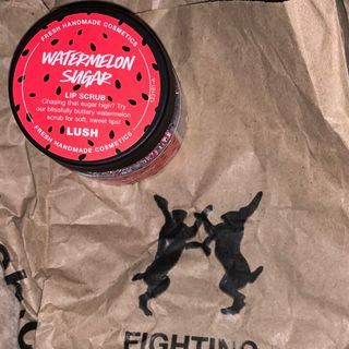 Original lush lip scrub watermelon sugar