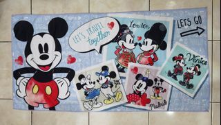 Original Sega Disney Mickey Mouse Bath Towel