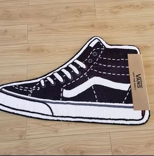 Original Vans Off the Wall Classic Old Skool Shoe Sneaker Carpet Rug Floor Mat