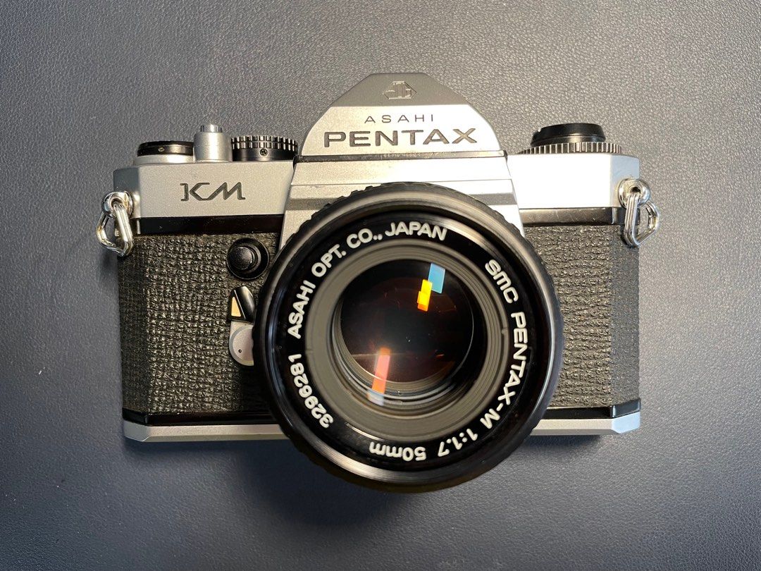 Pentax KM Film SLR Camera, Photography, Cameras on Carousell