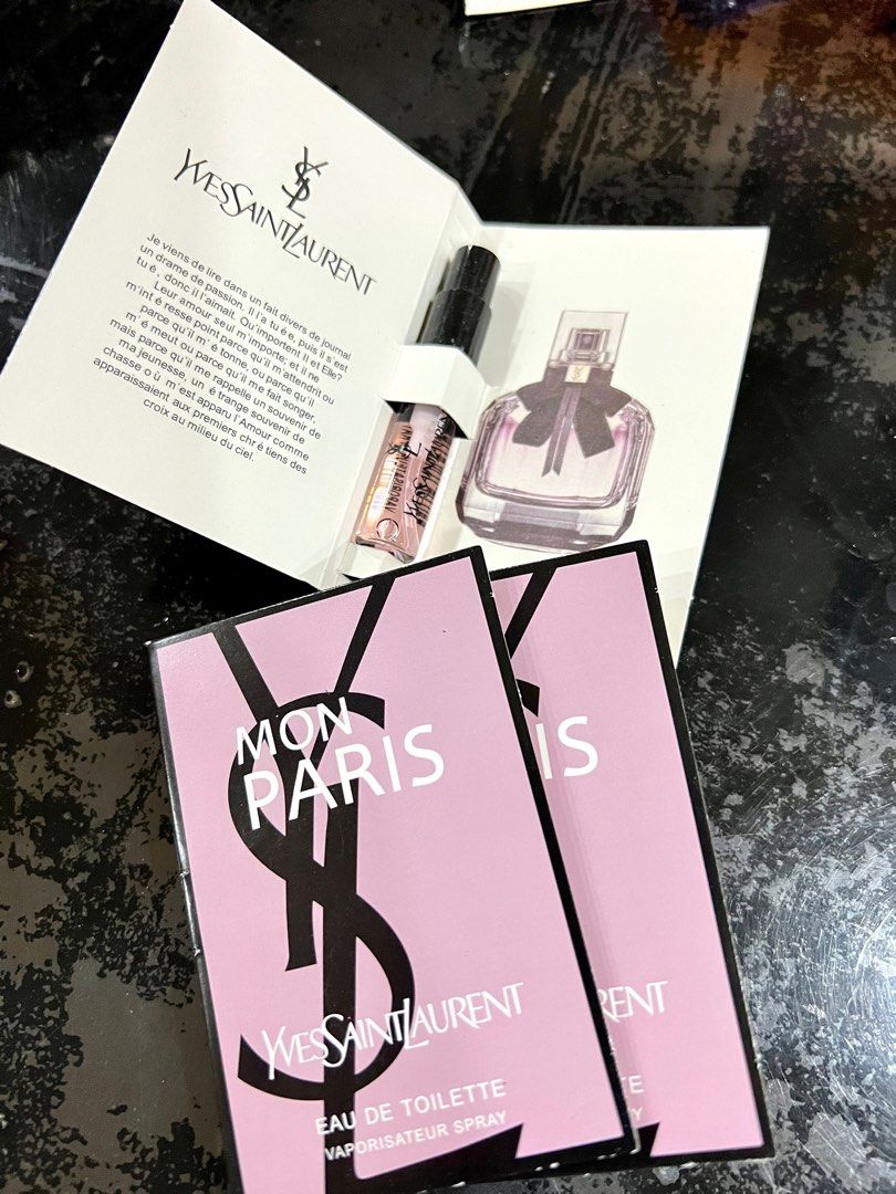 Perfume testersChanel, Dior, YSL, Bvlgari each 2 ml, Beauty