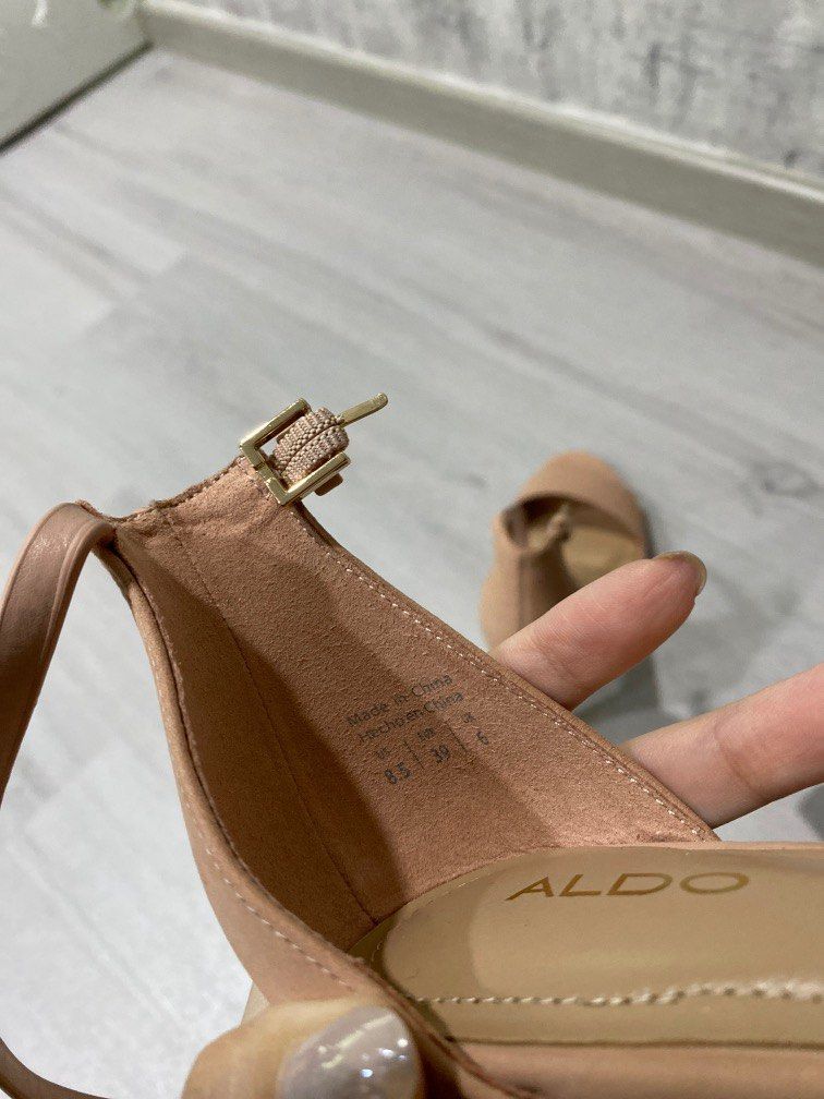 aldo pink heels