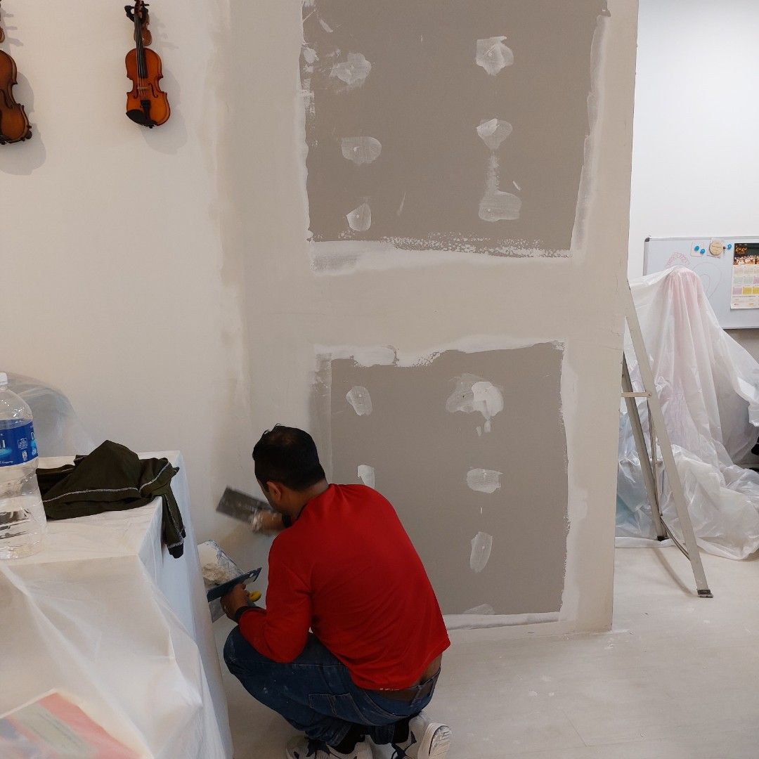 plastering partition  False L box and painting  hacking  and demolition  Electrical Plumbing  services 💪62863078520322113
